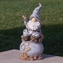 Gnomes by Roman 18892 Irish Gnome On Pot Of Gold Statue