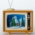 Rudolph by Roman 36521 Rudolph LED Musical TV Figurine