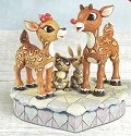 Rudolph Traditions by Jim Shore 4009800 Rudolph and Clarice Figurine