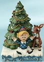 Jim Shore Rudolph Reindeer 4013873 Rudolph and Hermey Figurine