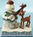 Jim Shore Rudolph Reindeer 4013874 Rudolph and Sam Musical