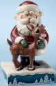 Rudolph Traditions by Jim Shore 4023443 Santa Hugging Rudolp Figurine