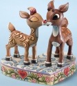 Jim Shore Rudolph Reindeer 4023444 Rudolph and Clarice Figurine