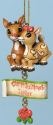 Jim Shore Rudolph Reindeer 4034900 Rudolph and Clarice Ornament