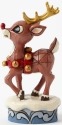 Jim Shore Rudolph Reindeer 4041646 Rudolph and Gold Accents