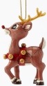 Jim Shore Rudolph Reindeer 4041651 Rudolph and Gold Accents