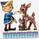 Jim Shore Rudolph Reindeer 4047939 Hermey and Rudolph Lig