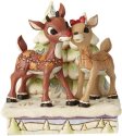 Jim Shore Rudolph Reindeer 6001588 Rudolph and Clarice