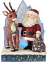 Jim Shore Rudolph Reindeer 6001589 Lighted Rudolph and