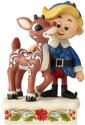 Jim Shore Rudolph Reindeer 6001594 Hermey and Rudolph