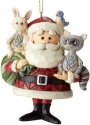 Jim Shore Rudolph Reindeer 6001598 Santa with Woodland A