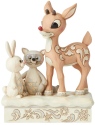 Jim Shore Rudolph Reindeer 6004147 Woodland Rudolph