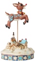 Rudolph Traditions by Jim Shore 6006792i Leaping Rudolph Figurine