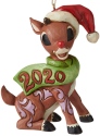 Jim Shore Rudolph Reindeer 6006795 Rudolph 2020 Dated Ornament