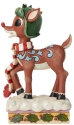 Jim Shore 6009111 Rudolph in Aviator Hat Figurine