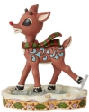 Jim Shore 6009112 Rudolph Ice Skating Figurine