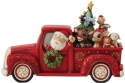 Jim Shore Rudolph Reindeer 6010715N Rudolph in Red Truck Figurine