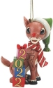 Special Sale SALE6010719 Rudolph Traditions by Jim Shore 6010719 Rudolph with Dated 2022 Ornament