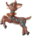 Jim Shore Rudolph Reindeer 6013804N Rudolph in Flight Hanging Ornament