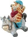 Studio H - Heather Goldminc 15441 Ride Em Catboy Salt and Pepper Shakers