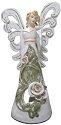 Studio H - Heather Goldminc 15449 Forever Rose Medium Tealight Candle Holder Candleholder