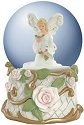 Studio H - Heather Goldminc 15458 Forever Rose Musical 100mm Waterglobe