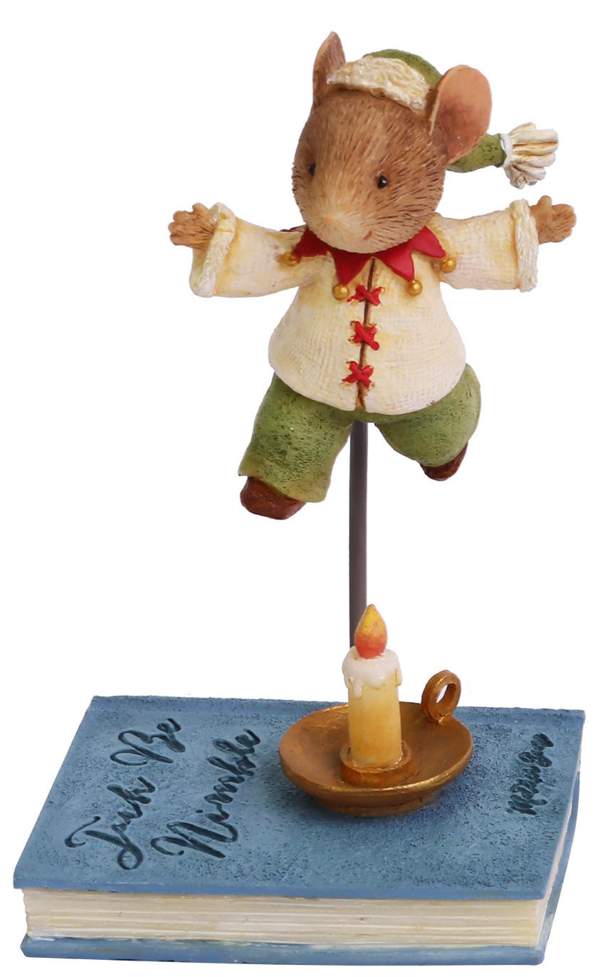 Tails with Heart 6005744 Jack Be Nimble Mouse Figurine