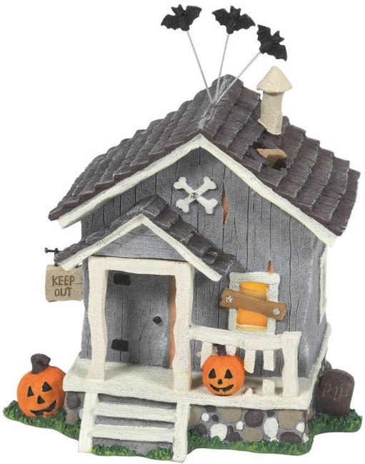 Tails with Heart 6010745N Haunted Shack Figurine