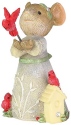 Tails with Heart 6003902 Mouse with Cardinals Figurine