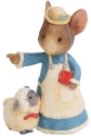 Tails with Heart 6005747 Mary Little Lamb Mouse Figurine