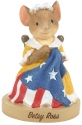 Tails with Heart 6008092 Betsy Ross Mouse Figurine