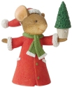 Tails with Heart 6008822N Decorating the Christmas Tree Mouse Figurine