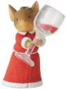 Tails with Heart 6008823N More Wine Please Mouse Figurine