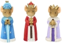 Tails with Heart 6010748 3 Wise Mice Figurine