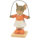 Tails with Heart 6012045 Jump Around Mouse Figurine
