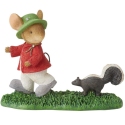 Tails with Heart 6013010N Skunk Attack Mouse Figurine