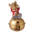 Tails with Heart 6013566 Christmas Bell Mouse Hanging Ornament