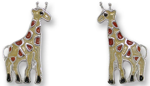 Zarah Co Jewelry 2125Z1 Giraffe Post Earrings