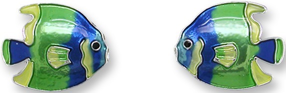 Zarah Co Jewelry 2161Z1 Little Fish Earrings