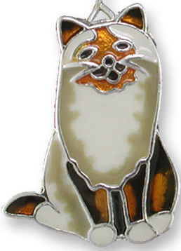 Zarah Co Jewelry 2902Z1P Birman Cat Pendant