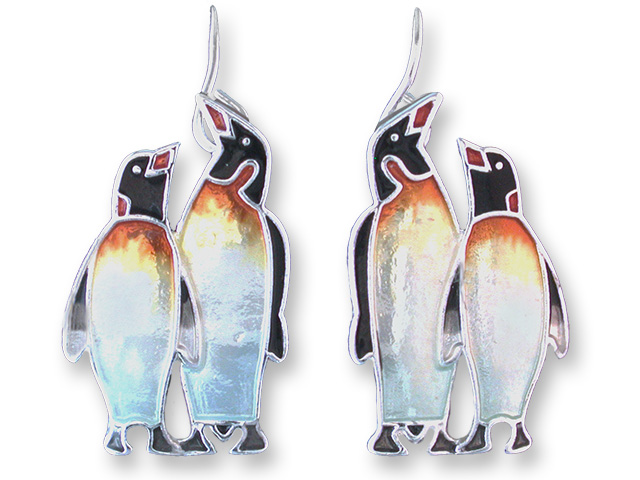 Zarah Co Jewelry 2928Z1 Penguins Earrings