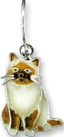 Zarah Co Jewelry 293901P Birman Cat Pendant