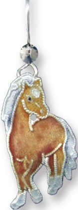 Zarah Co Jewelry 294801P Palomino Horse Pendant