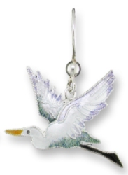Zarah Co Jewelry 691201PN Heron Pendant on Chain