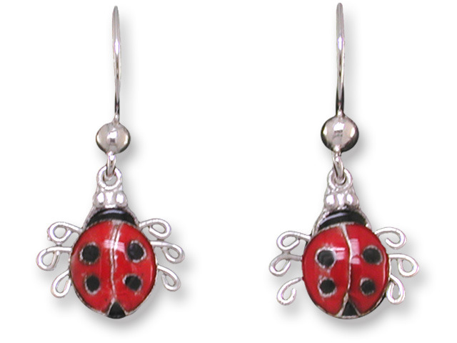 Zarah Co Jewelry 716701 Ladybird Ladybug Earrings