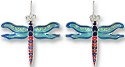 Zarah Co Jewelry 0102Z1 Calypso Dragonfly Earrings