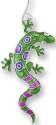Zarah Co Jewelry 0103Z1P Calypso Gecko Pendant on Chain