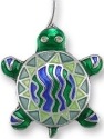 Zarah Co Jewelry 0105Z1P Calypso Turtle Pendant on Chain