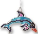 Zarah Co Jewelry 0106Z1P Calypso Dolphin Pendant on Chain