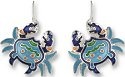 Zarah Co Jewelry 0109Z1 Calypso Crab Earrings